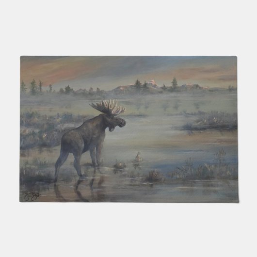 Majestic Moose ドアマット (正面)