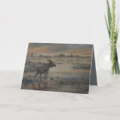 Majestic Moose 5" x 7" カード (正面)