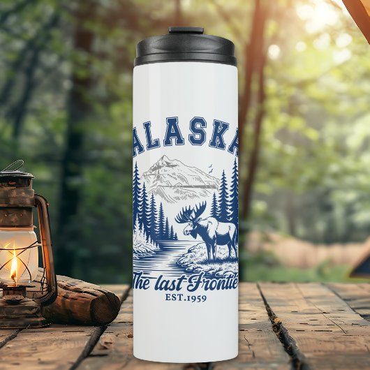 Majestic Moose in Alaska Landscape タンブラー
