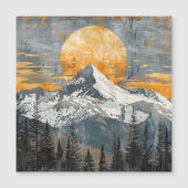 Majestic Mountain Landscape - Rustic Nature (正面)