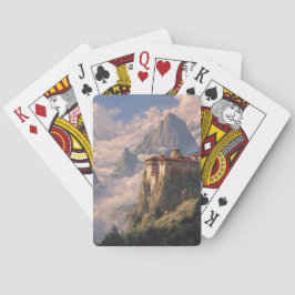 Majestic Mountain Sunrise Playing Cards トランプ
