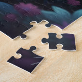 Majestic Mystical Bird in the Enchanted ForePuzzle ジグソーパズル (側面)