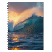 Majestic Ocean Waves Photo Notebook ノートブック (正面)