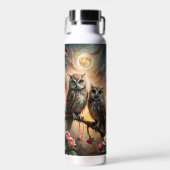 Majestic Owl Design ウォーターボトル (正面)