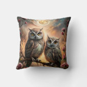 Majestic Owl Design クッション (裏面)