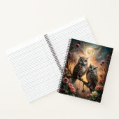 Majestic Owl Design ノートブック (内部)