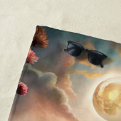 Majestic Owl Design ビーチタオル (インサイチュ)