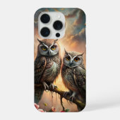 Majestic Owl Design iPhoneケース (裏面)