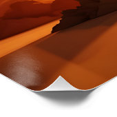 Majestic Papercraft Lion ポスター (コーナー)