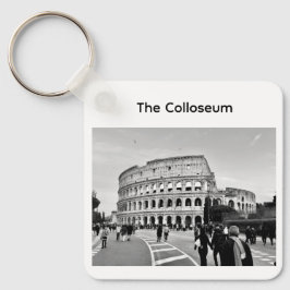 Majestic Roman Colosseum: Iconic Sunset Architectu キーホルダー