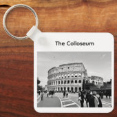 Majestic Roman Colosseum: Iconic Sunset Architectu キーホルダー (正面)