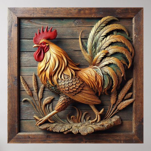 Majestic Rooster ポスター (正面)