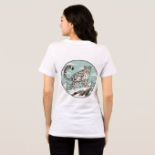 Majestic Snow Leopard Tee トライブレンドＴシャツ (裏面全面)