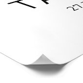 Majestic Taj Mahal Art Print Watercolor, Soft ポスター (角)