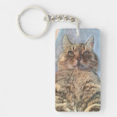 Majestic Tiger Cat  キーホルダー (正面)