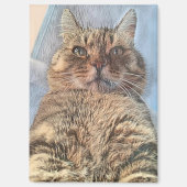 Majestic Tiger Cat  マグネット (正面)