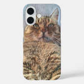 Majestic Tiger Cat  Case-Mate iPhoneケース (裏面)