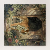 Majestic Tiger Walking through Ancient Dunes ジグソーパズル (横)
