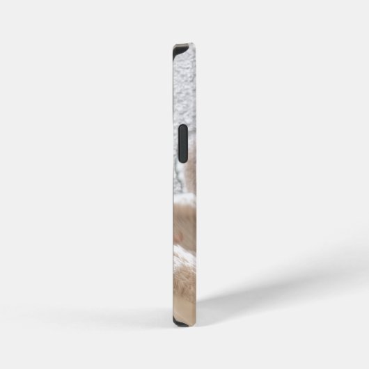 Majestic white cat iPhoneケース (右側面)