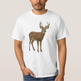 MAJESTIC WHITE-TAILED DEER. SAMER BRASIL Tシャツ