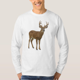 MAJESTIC WHITE-TAILED DEER. SAMER BRASIL Tシャツ