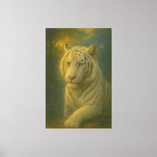 Majestic White Tiger – Fine Art キャンバスプリント