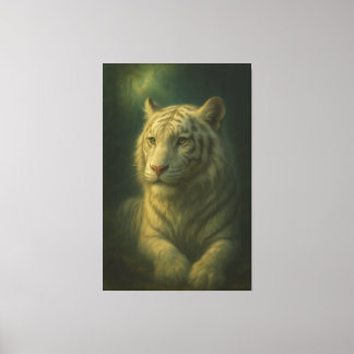 Majestic White Tiger – Fine Art キャンバスプリント