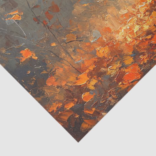 Majestic Wild Turkey in Autumn Forest 薄葉紙 (詳細)