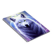 Majestic Wolf Dream Journal ノートブック (右側)