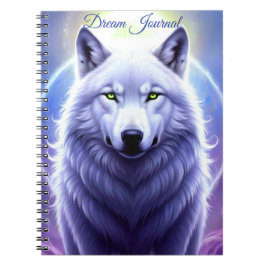 Majestic Wolf Dream Journal ノートブック