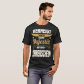 Majestyことわざ運転免許証の運転初心者 Tシャツ (正面フル)