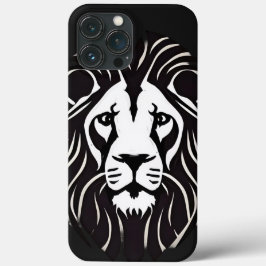 Majesty Lion顔- iPhone 13 Pro Maxケース