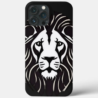 Majesty Lion顔- iPhone 13 Pro Maxケース