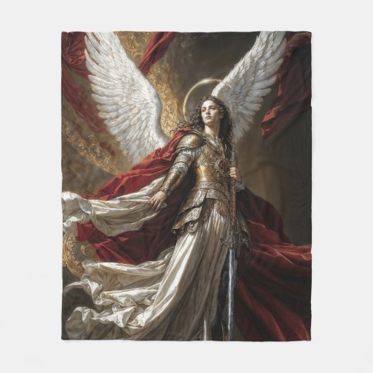 Majesty of Michael フリースブランケット (正面)