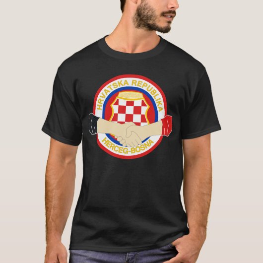 Majica- Herceg Bosna - Rukovanje Tシャツ (正面)