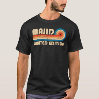 MAJID姓レトロヴィンテージ80s 90s誕生日レウニ Tシャツ