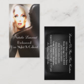 Majikdewの美容師のサロンのプロフェッショナル3.5" x 2.0 名刺 (正面/裏面)