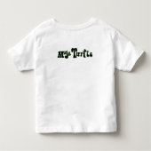MaJk Turtle "就任式の日" トドラーTシャツ (裏面)