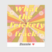 MaJk Turtle's "What the frickty frack" シール (シート)