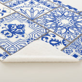 Majolica:ビクトリアンパッチワークのタイル模様。 シェルパブランケット (3/4)