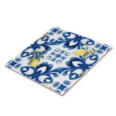 Majolica，レモン，シチリアのタイル，セラミックタイル タイル (側面)