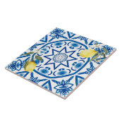 Majolica，レモン，シチリアのタイル，セラミックタイル タイル (側面)