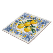 Majolica,青いタイル,シチリアのタイル,セラミックタイル タイル (側面)