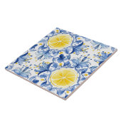 Majolica,青いタイル,シチリアのタイル,セラミックタイル タイル (側面)