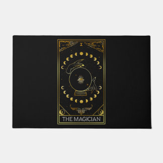 Major Arcana The Magician Tarot Card ドアマット