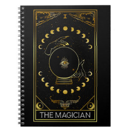 Major Arcana The Magician Tarot Card ノートブック