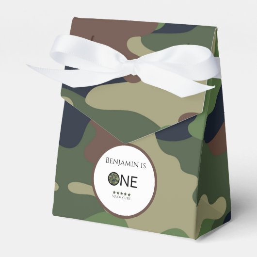 Major Cutie Party Favor Box Kids Birthday フェイバーボックス (正面サイド)