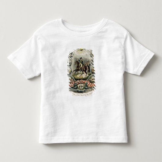 Major Generalウィリアム・ハリソン、c.1813 トドラーTシャツ (正面)