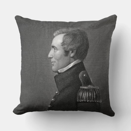 Major GeneralエドマンドペンドルトンGaines (1777-1849年) クッション (正面)