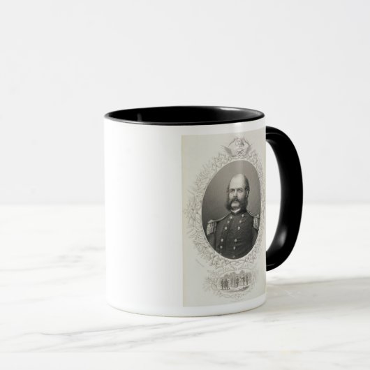 Major General Ambrose Everett Burnside マグカップ (正面右)